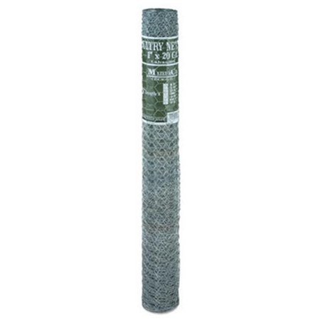 MAZELAND Poultry Netting - 72 x 2 in. x 50 ft. MA601538